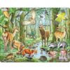 Dėlionė (puzzle) Miško žvėrys (40)